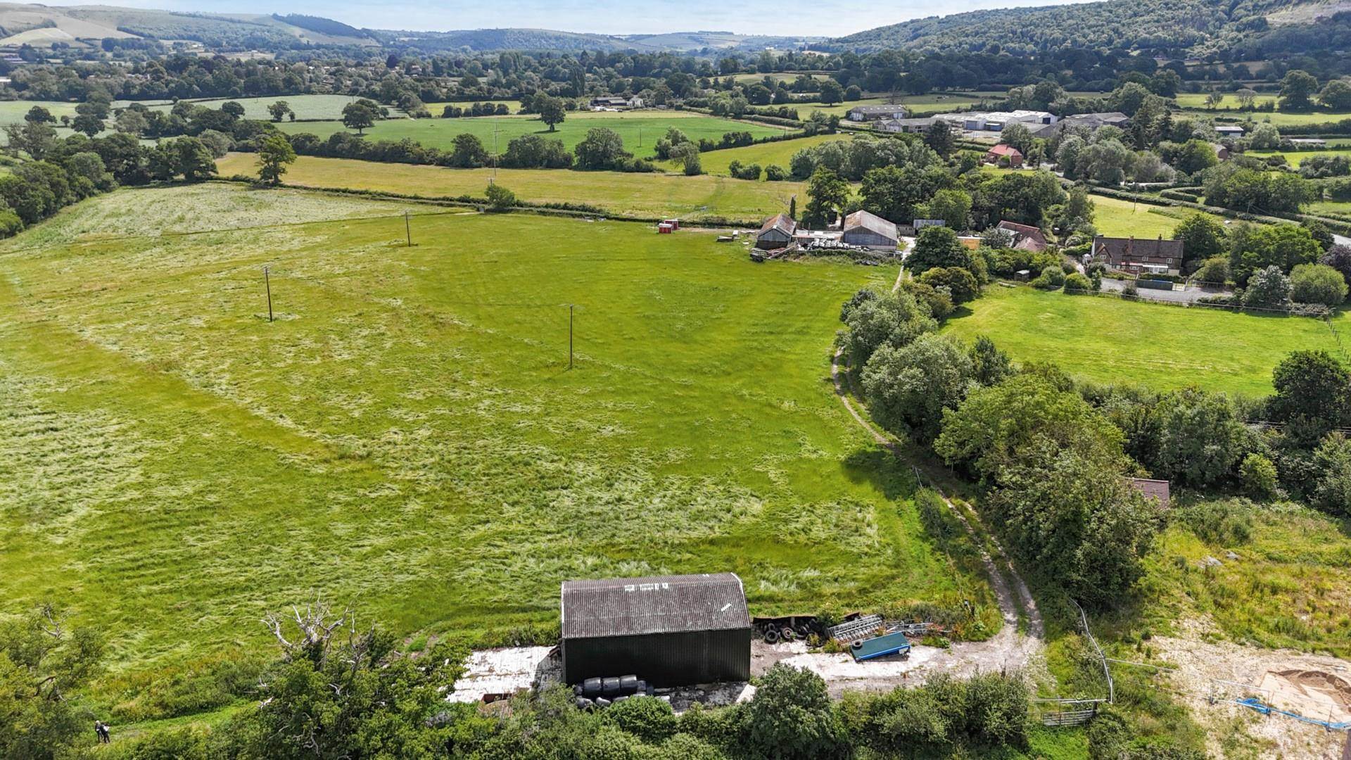 Okeford Fitzpaine. Barn Development with 2.5 Acres Image 1