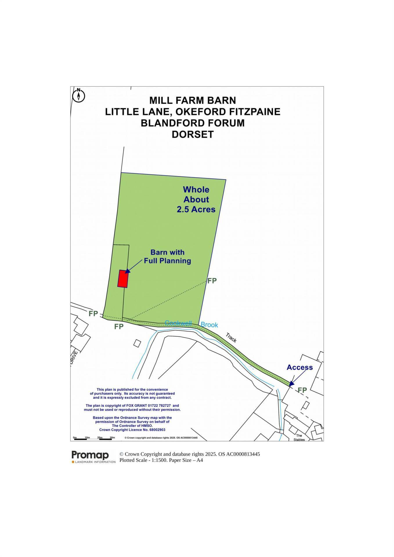 Okeford Fitzpaine. Barn Development with 2.5 Acres Image 14