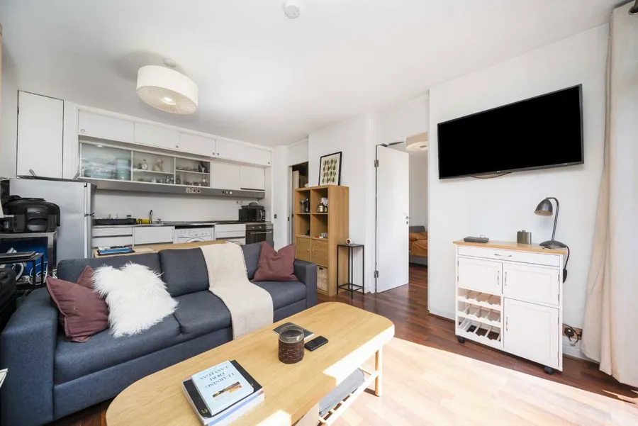 From a flat for sale