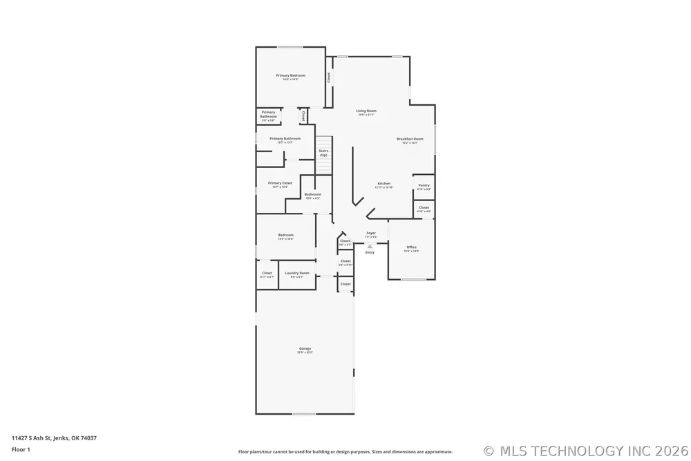 11427 S Ash St, Jenks, OK 74037