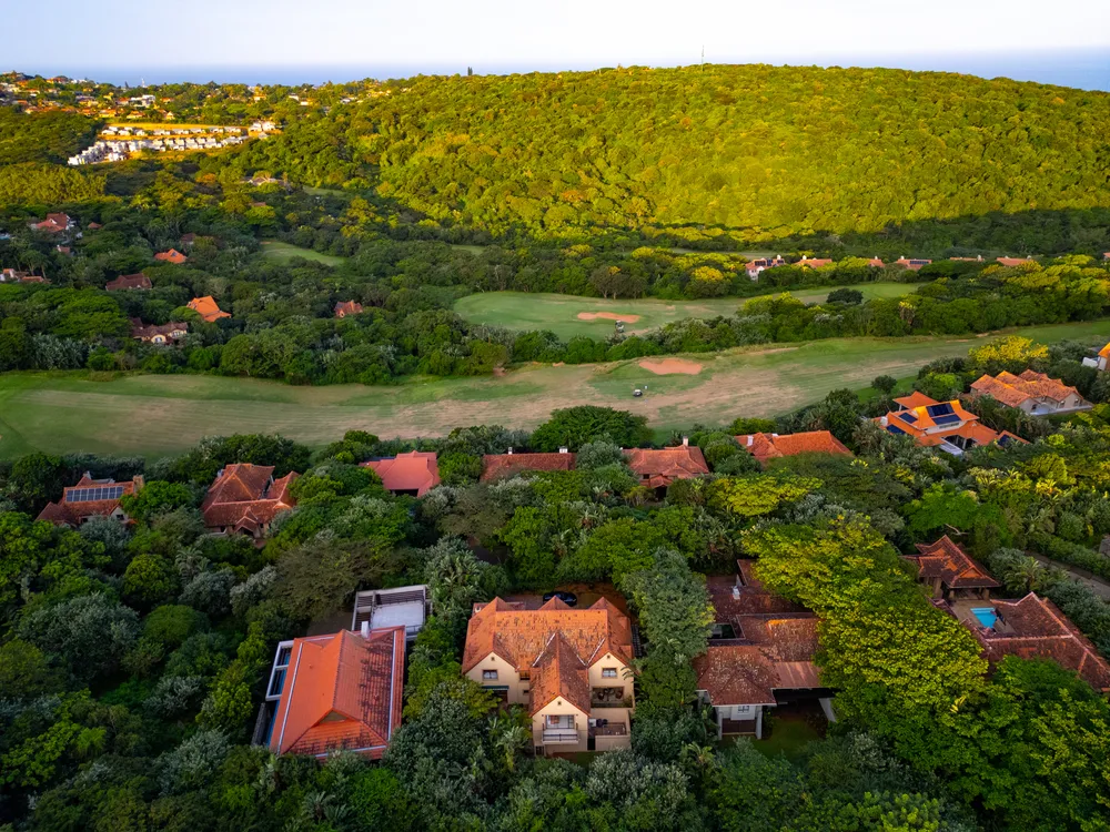 South Africa, KwaZulu Natal, Zimbali Estate, Pitchingwedge, 16