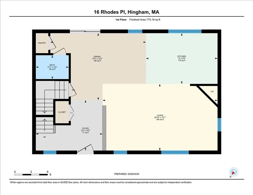 16 Rhodes Pl, Hingham, MA 02043