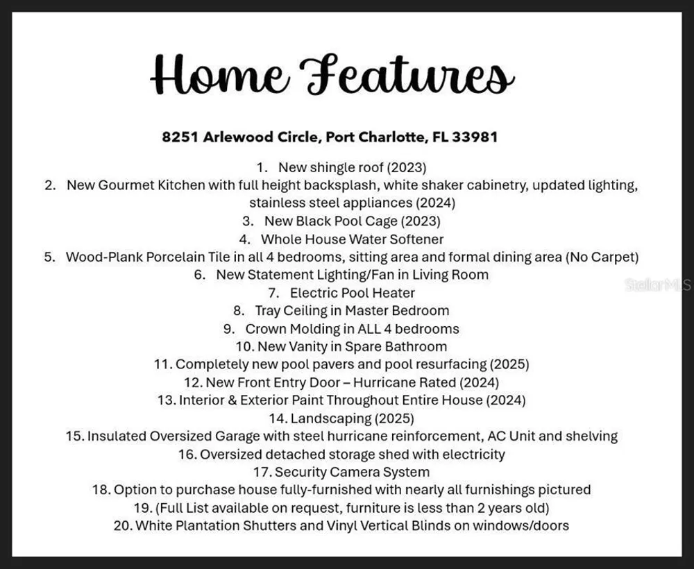 8251 Arlewood Circle, Port Charlotte, FL 33981