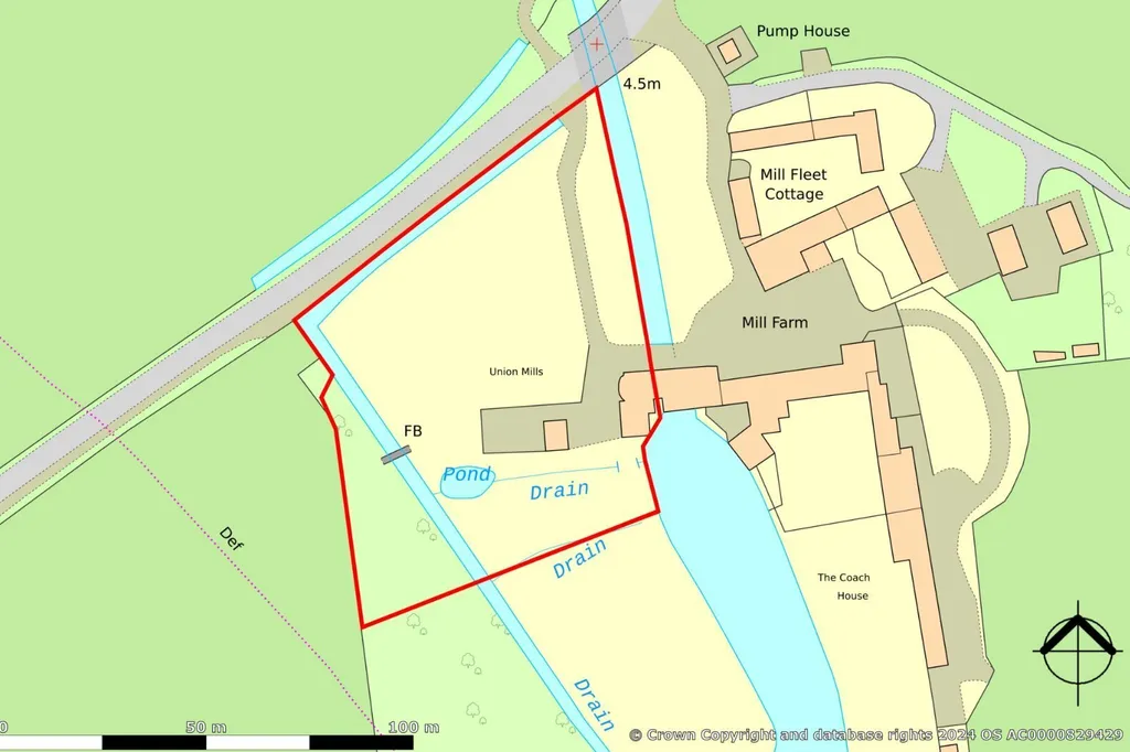 4 Bedroom Semi-Detached House For Sale: Union Mills, Burnham Overy Town, King's Lynn, Norfolk, PE31