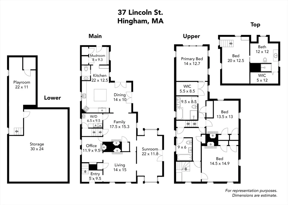 37 Lincoln St, Hingham, MA 02043