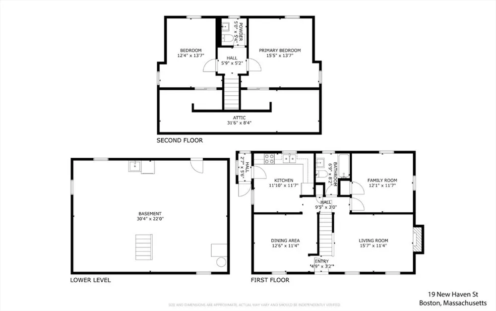 19 New Haven St, Boston, MA 02132