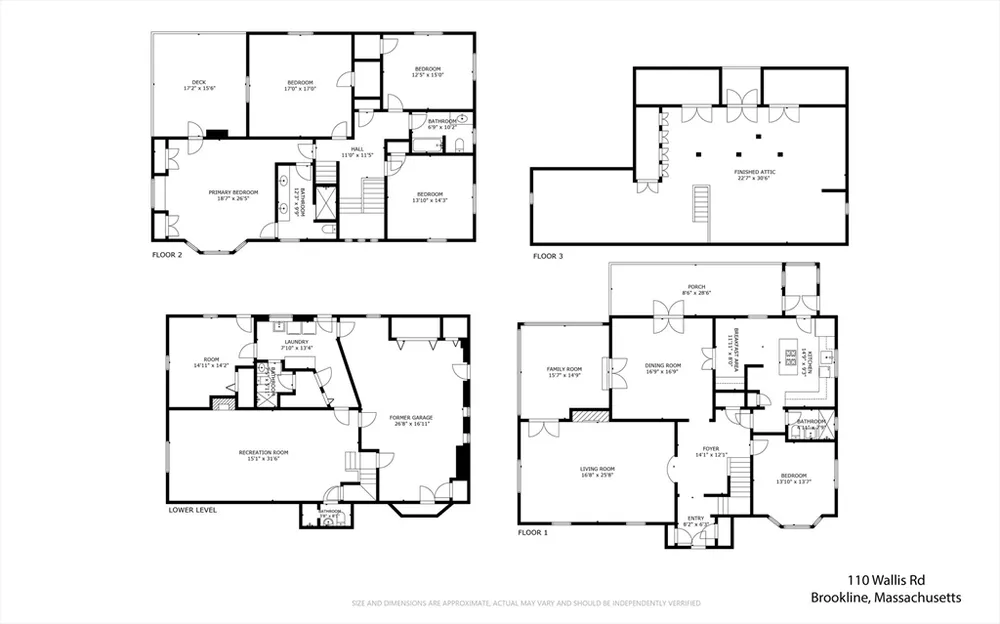 110 Wallis Rd, Brookline, MA 02467
