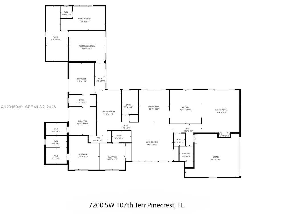 7200 SW 107th Terrace, Pinecrest, FL 33156
