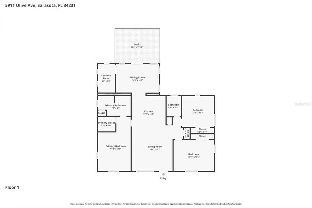 5911 Olive Ave, Sarasota, FL 34231