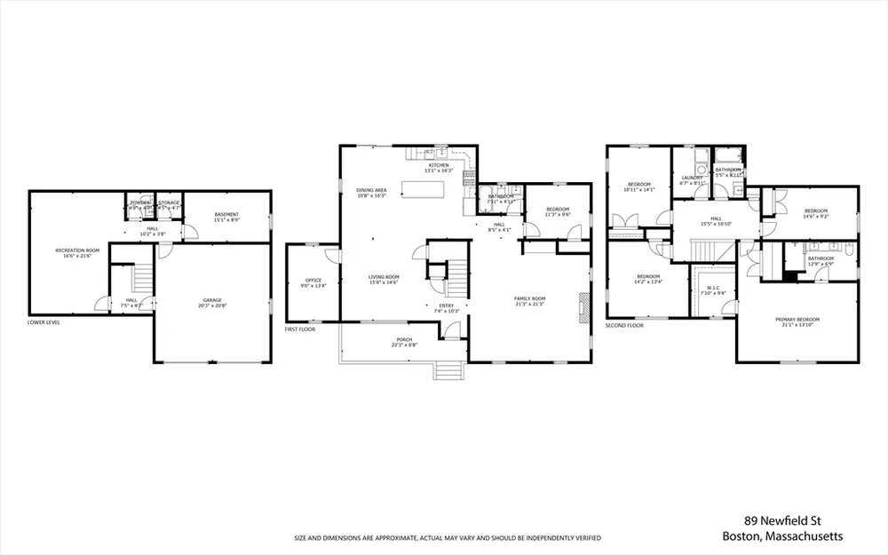 89 Newfield St, Boston, MA 02132