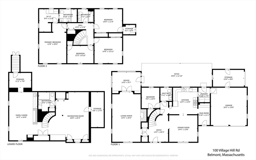 100 Village Hill Rd, Belmont, MA 02478