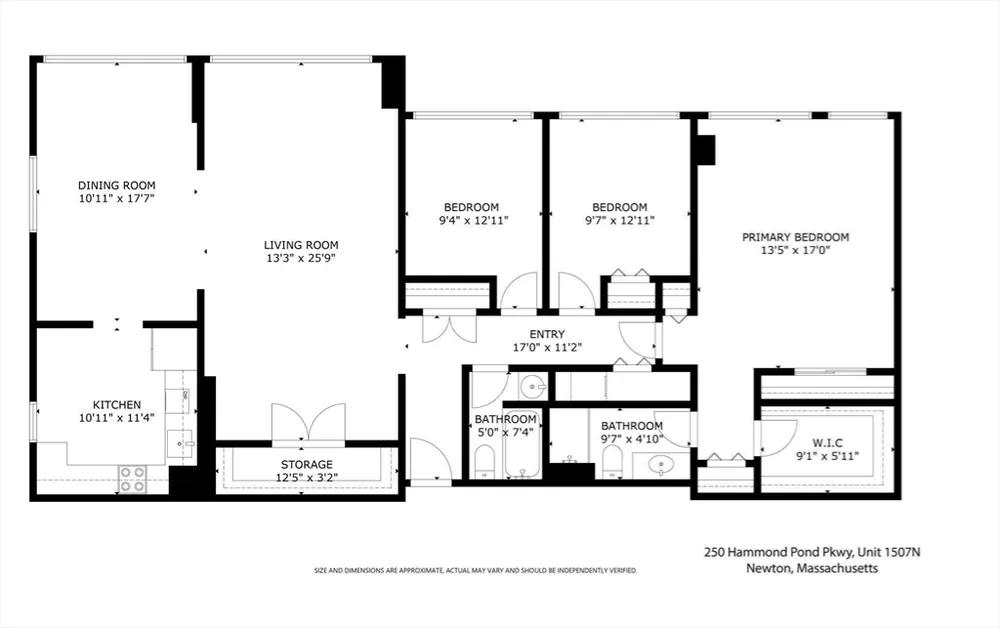 250 Hammond Pond Pkwy, Newton, MA 02467