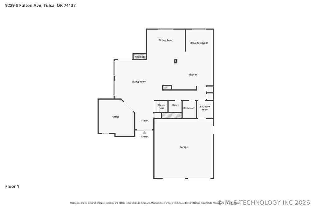 9229 S Fulton Ave, Tulsa, OK 74137