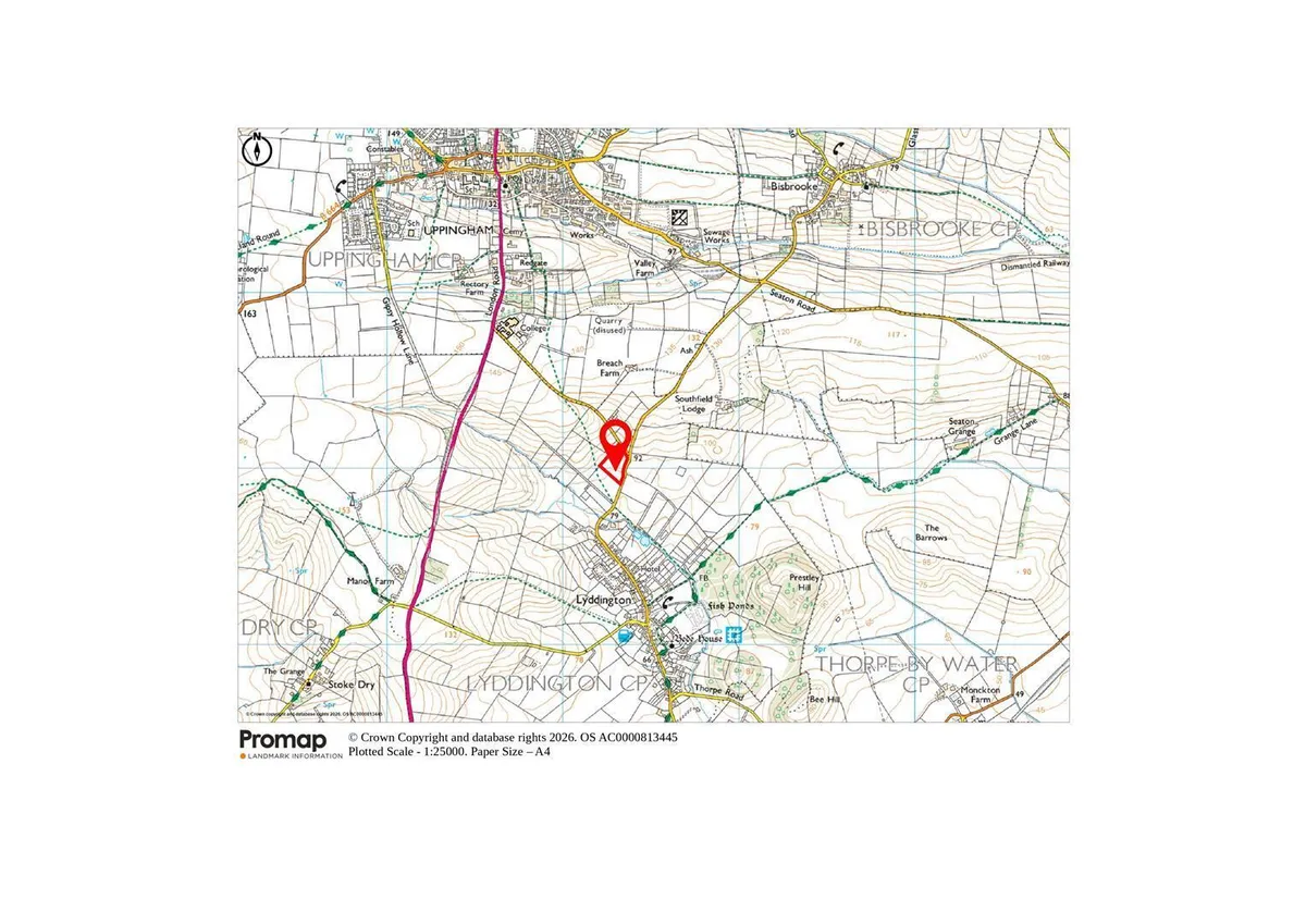 Land at Lyddington, Rutland - about 4.44 acres