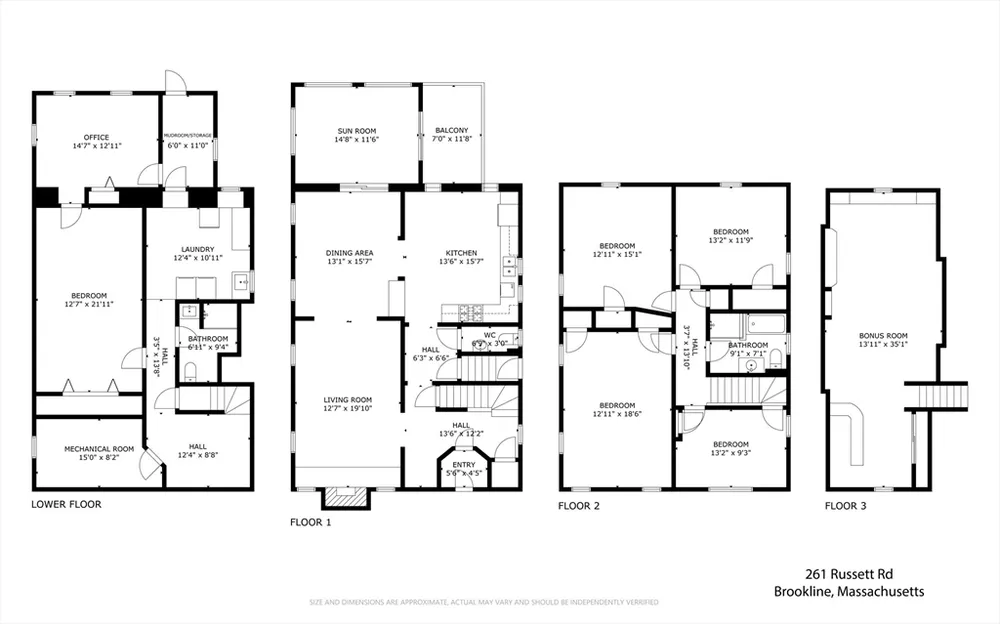 261 Russett Rd, Brookline, MA 02467
