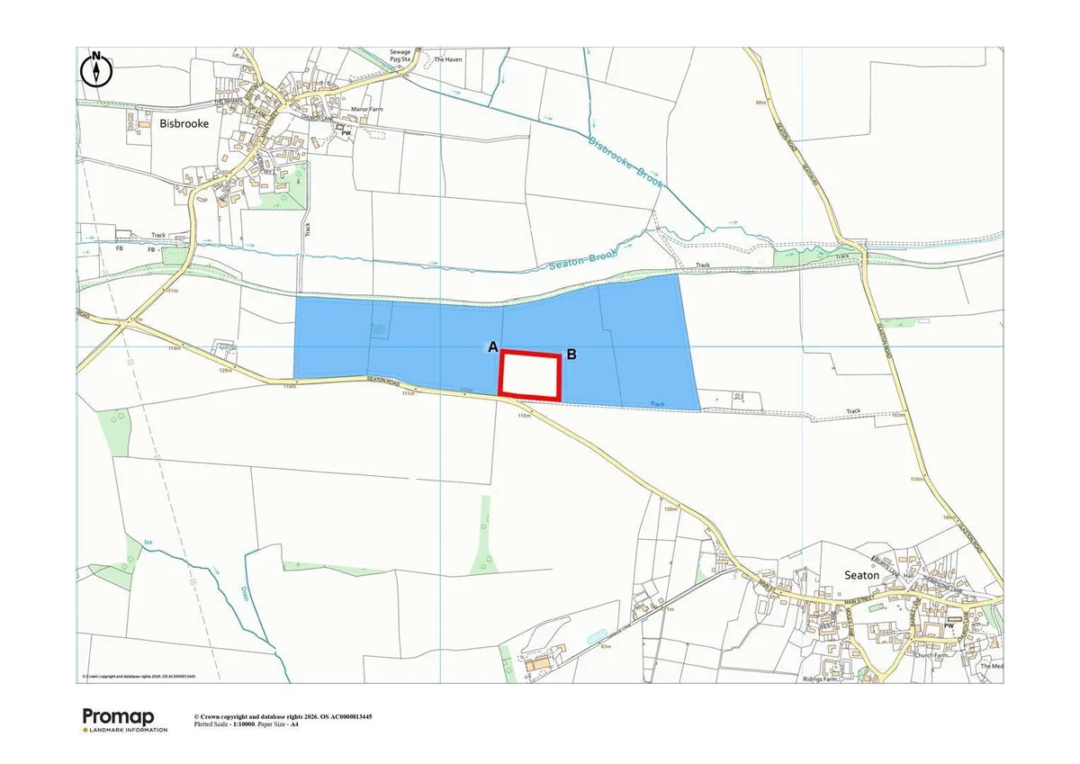 Arable Land at Bisbrooke, Rutland - about 5.63 acres
