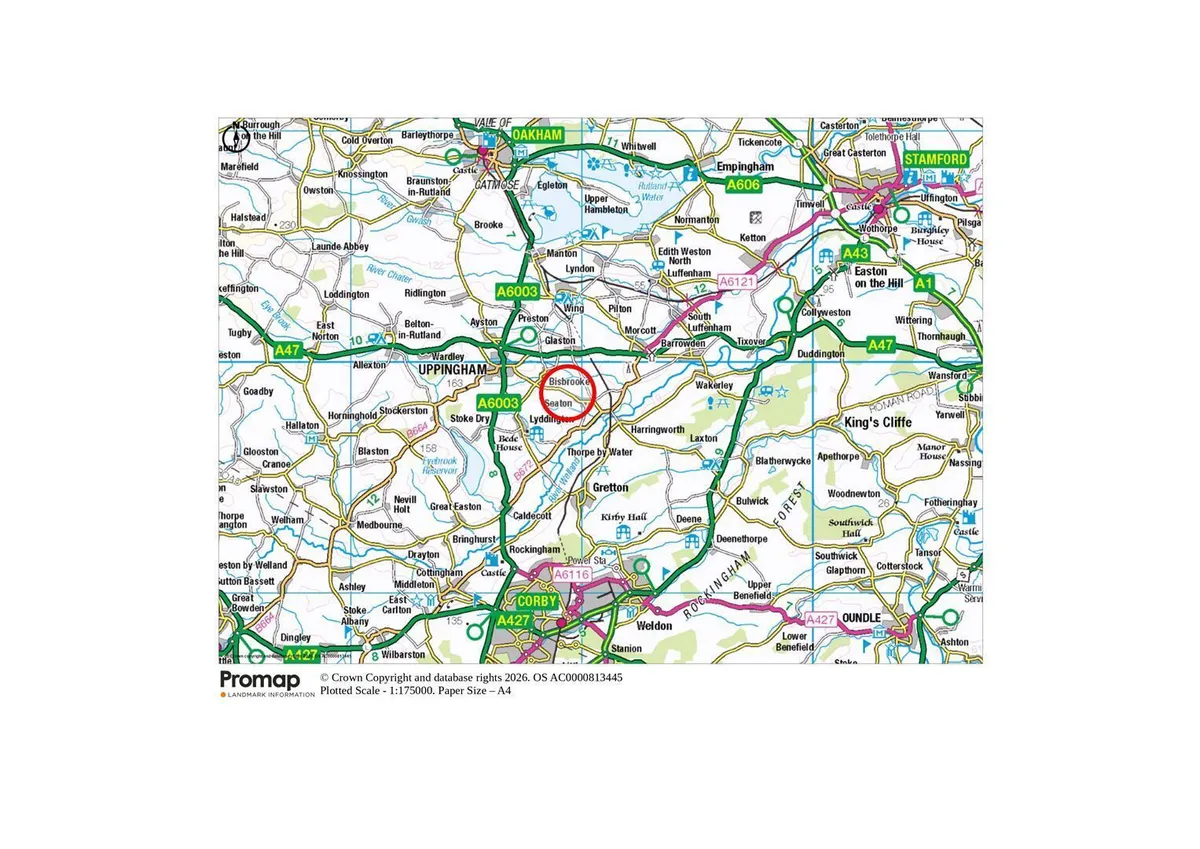 Arable Land at Bisbrooke, Rutland - about 5.63 acres