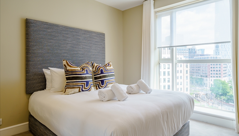 Luxury Two Bedroom Apartment To Let  Skyline Balcony & Air Conditioning  E14 Image 10