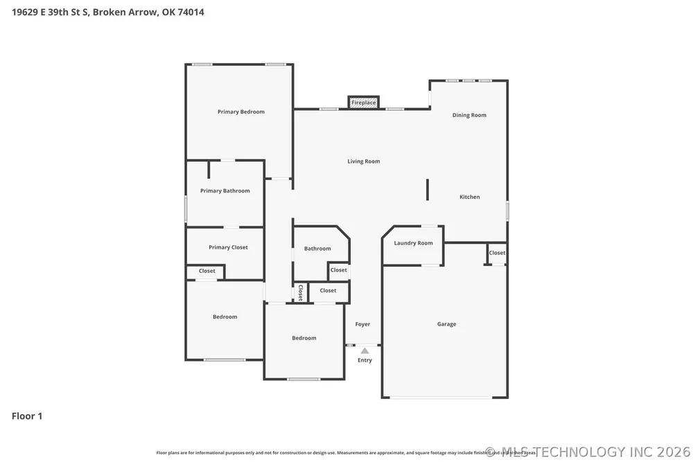 19629 E 39th St S, Broken Arrow, OK 74014