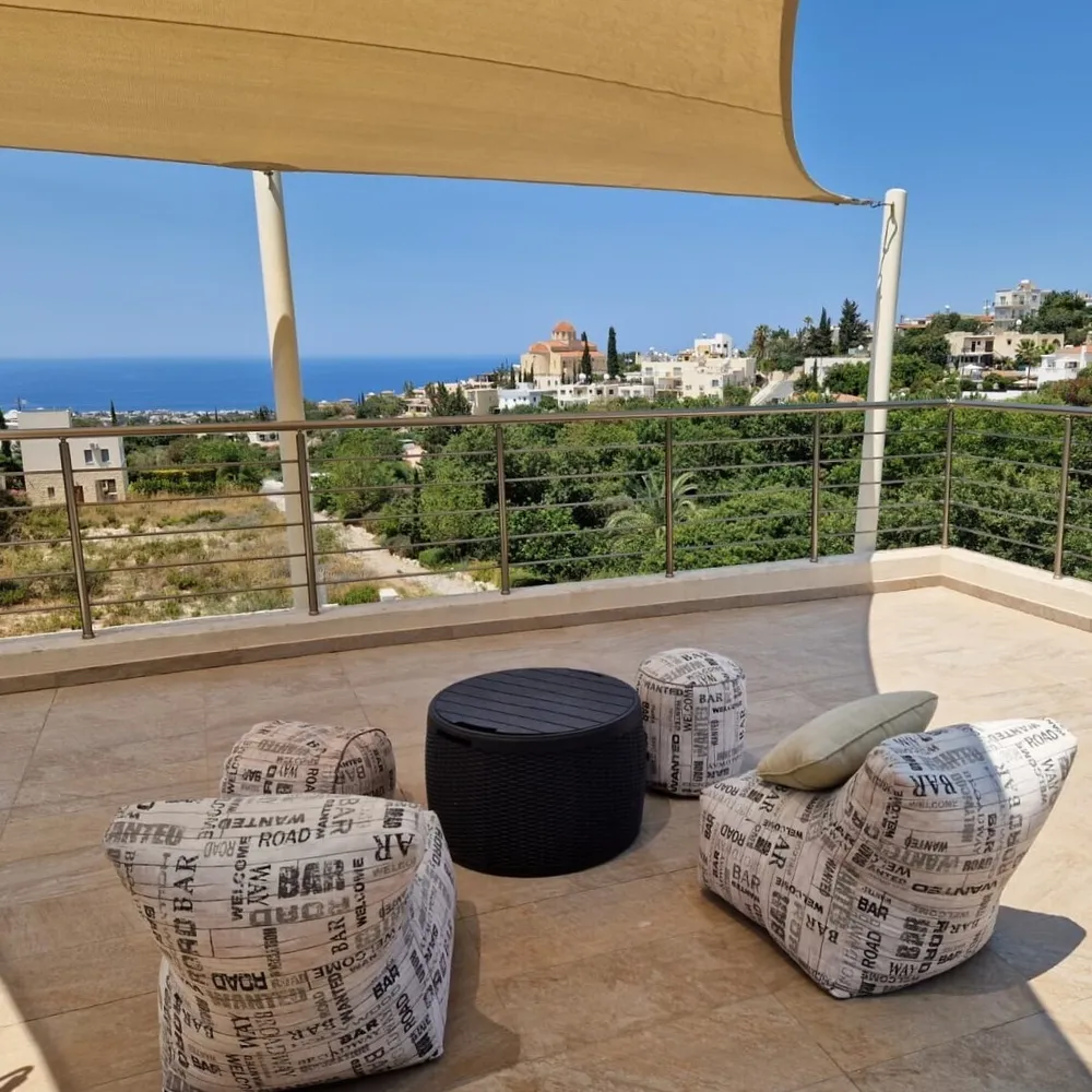3 Bedroom Villa with mountain and sea views : Tala, Paphos, Tala