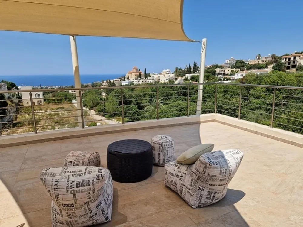 3 Bedroom Villa with mountain and sea views : Tala, Paphos, Tala