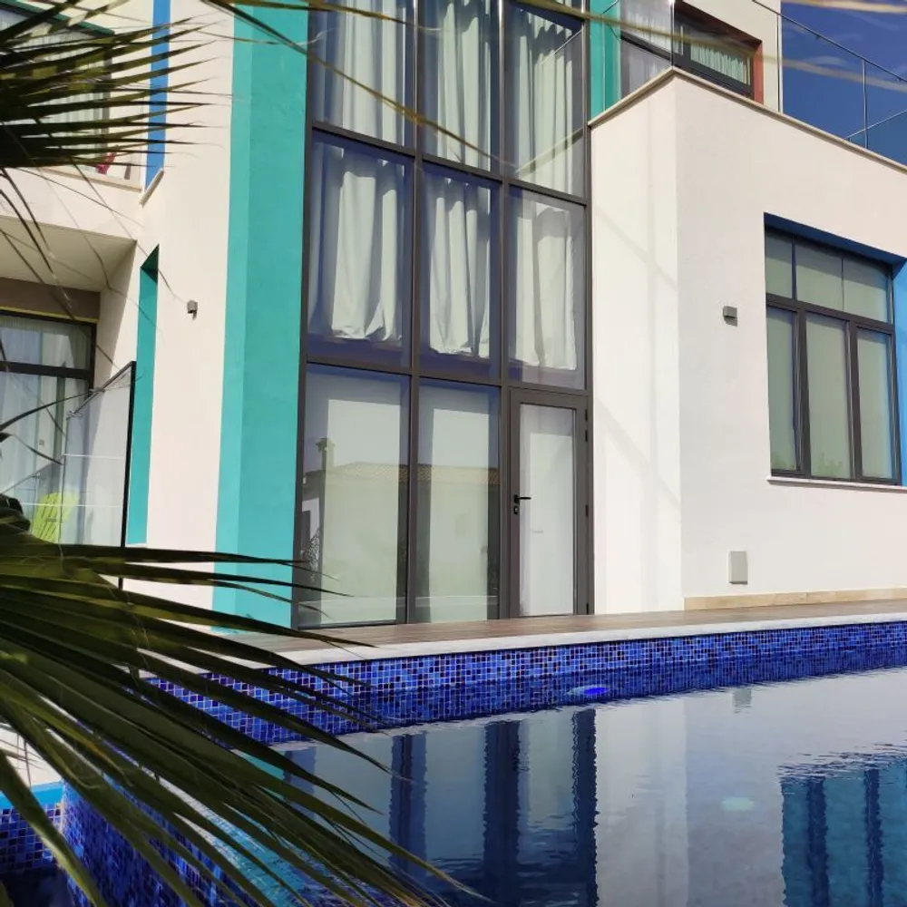 4 Bedroom Villa with panoramic sea and town views : Peyia, Peyia