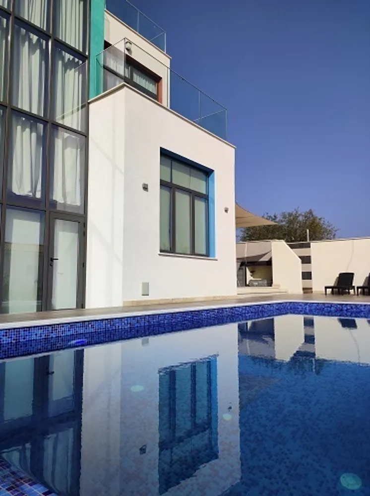 4 Bedroom Villa with panoramic sea and town views : Peyia, Peyia