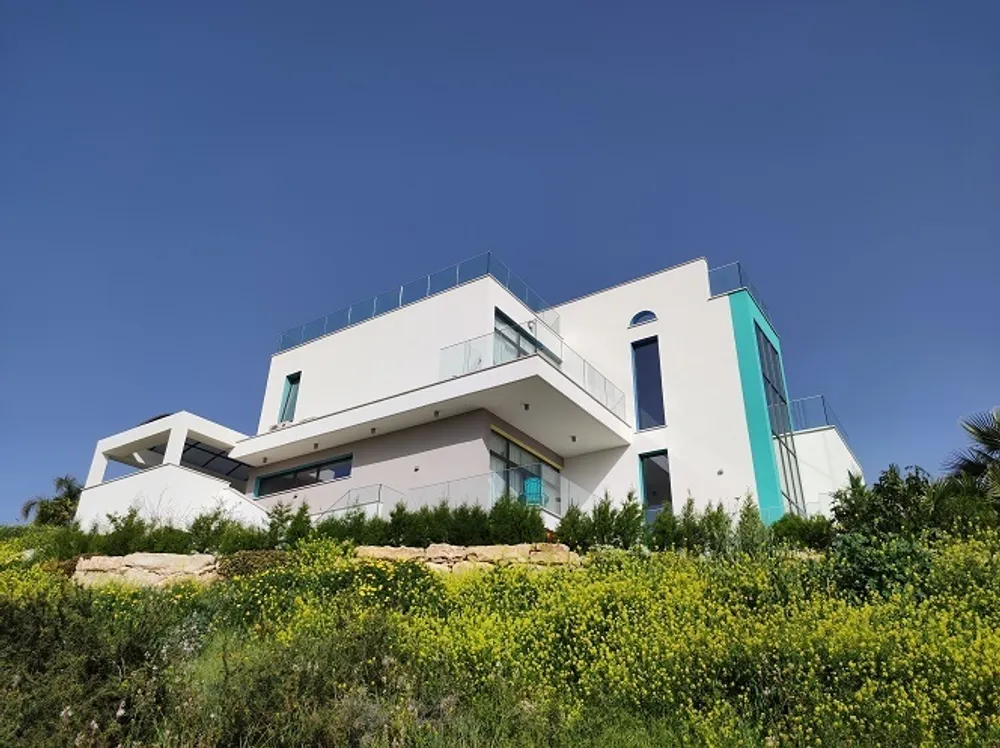 4 Bedroom Villa with panoramic sea and town views : Peyia, Peyia