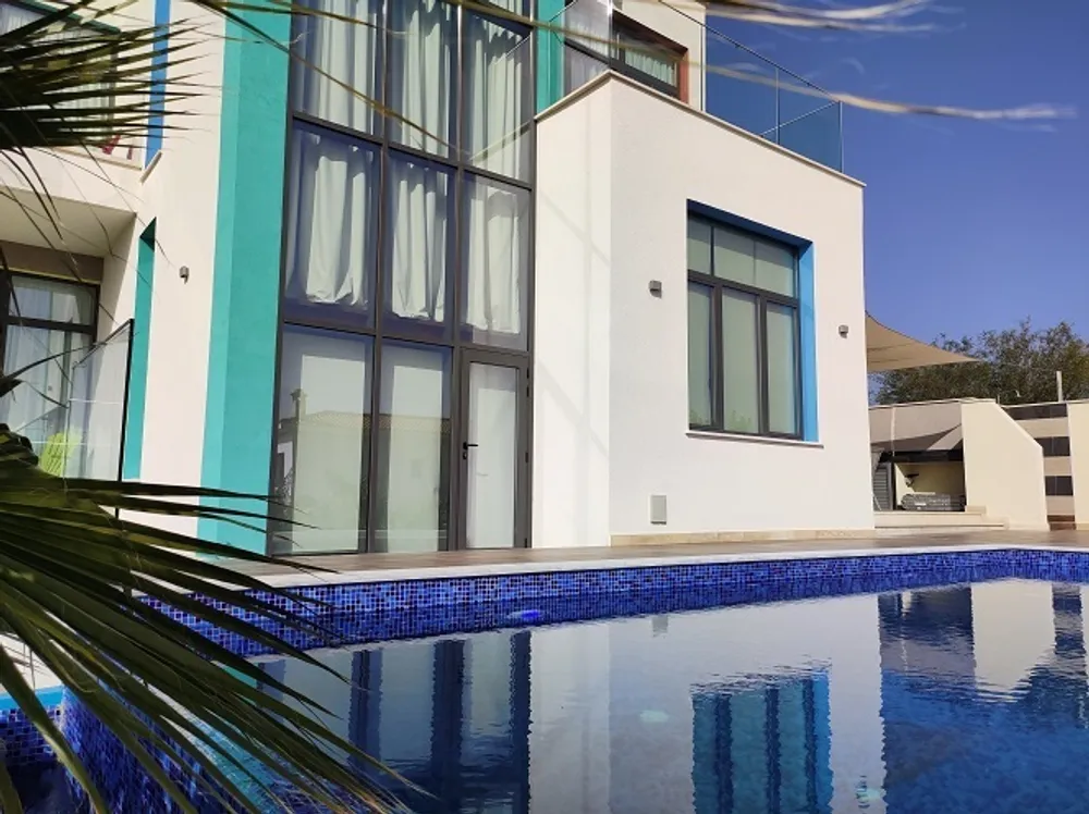 4 Bedroom Villa with panoramic sea and town views : Peyia, Peyia