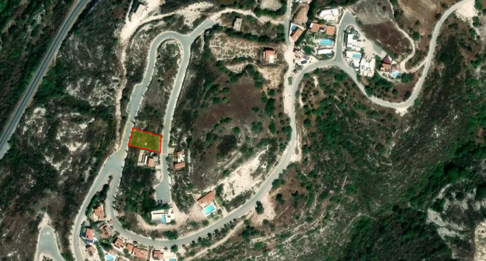 Residential Plot : Tsada, Pafos area, Tsada