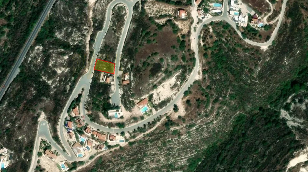 Residential Plot : Tsada, Pafos area, Tsada