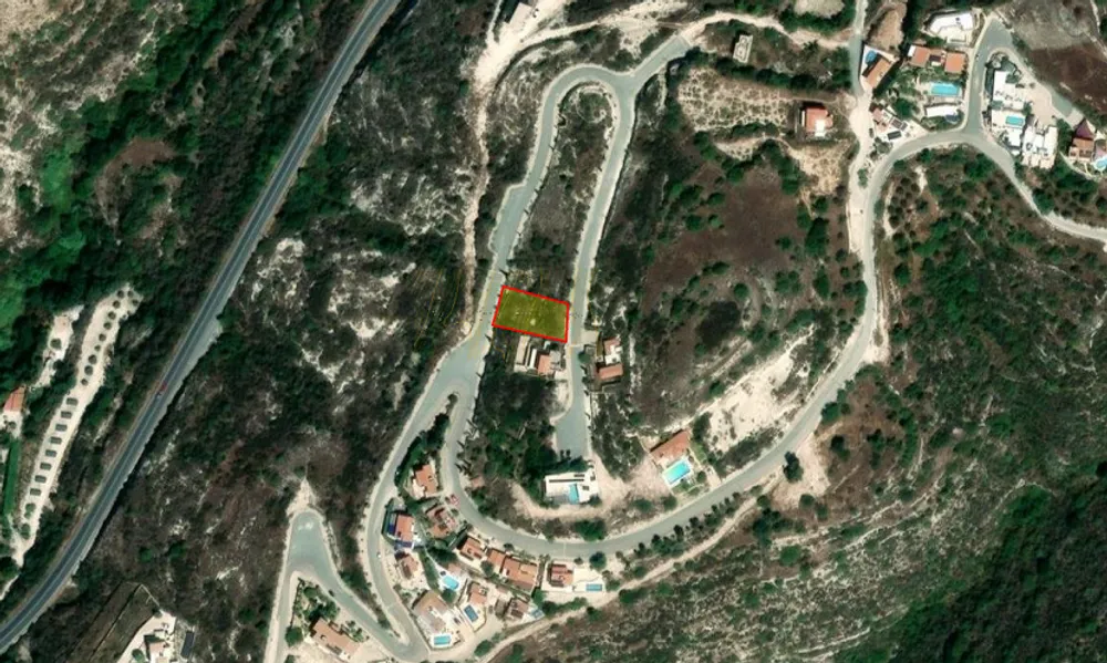 Residential Plot : Tsada, Pafos area, Tsada