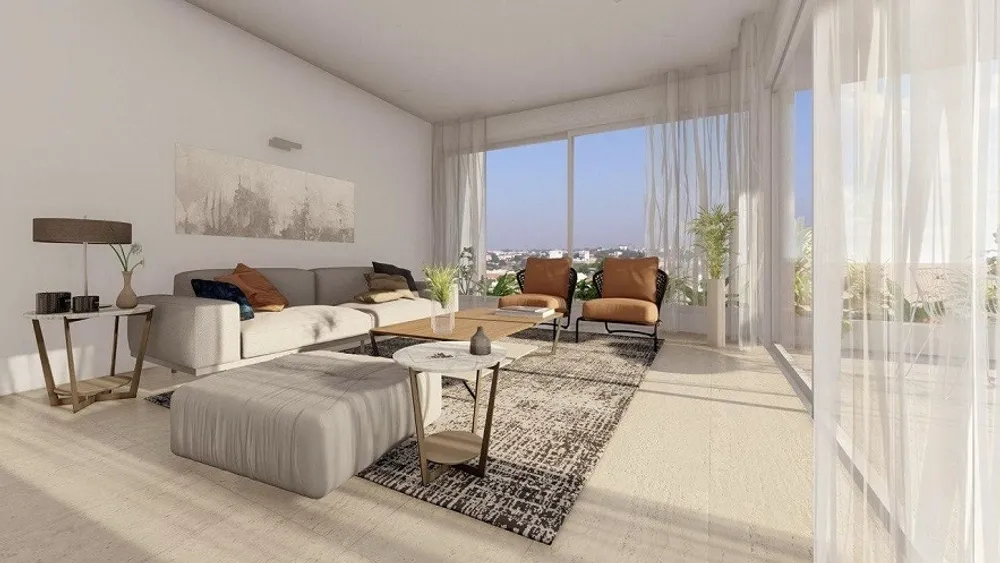 2 Bedroom Penthouse with Panoramic views : Konia, Pafos area, Konia