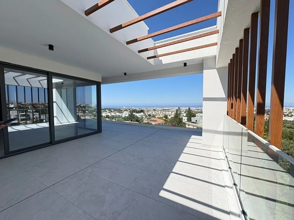 2 Bedroom Penthouse with Panoramic views : Konia, Pafos area, Konia