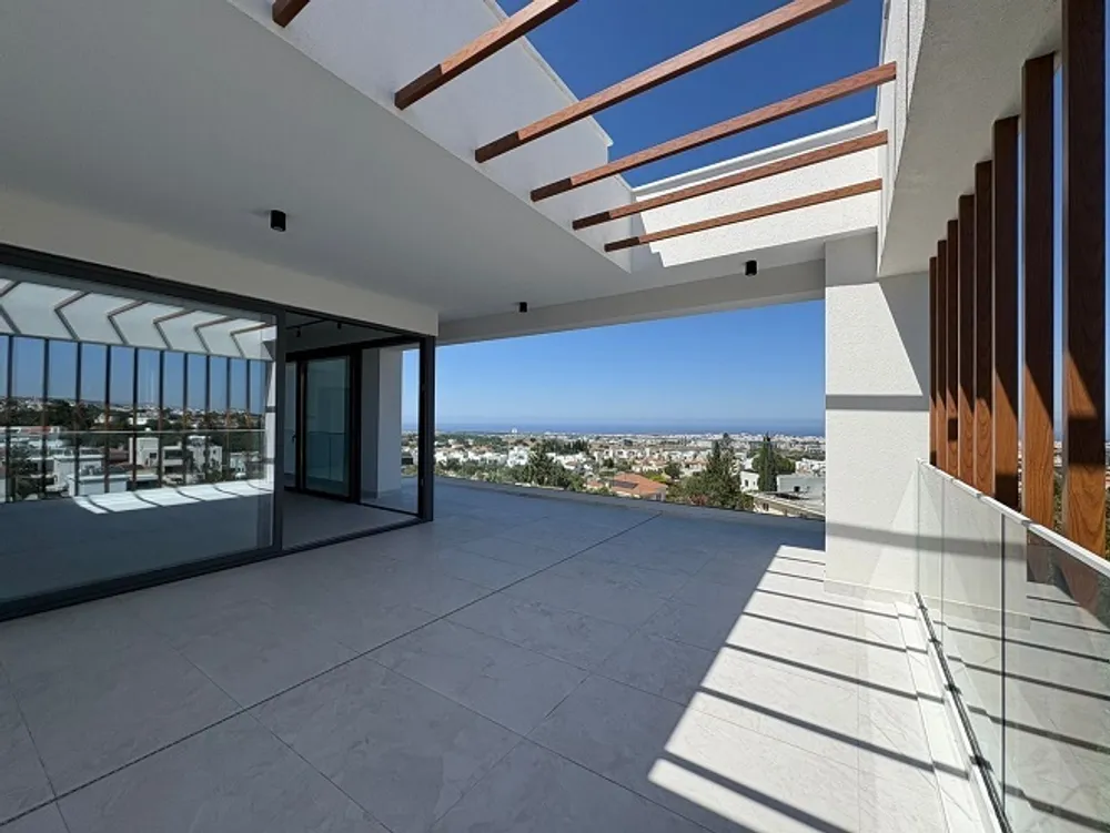 2 Bedroom Penthouse with Panoramic views : Konia, Pafos area, Konia