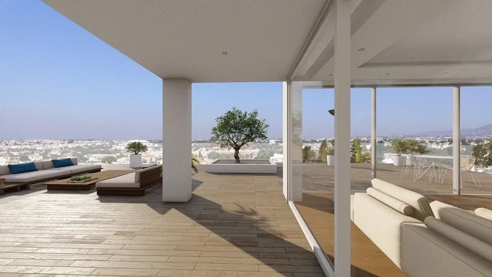 2 Bedroom Penthouse with Panoramic views : Konia, Konia