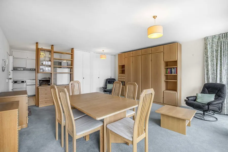 From a flat for sale