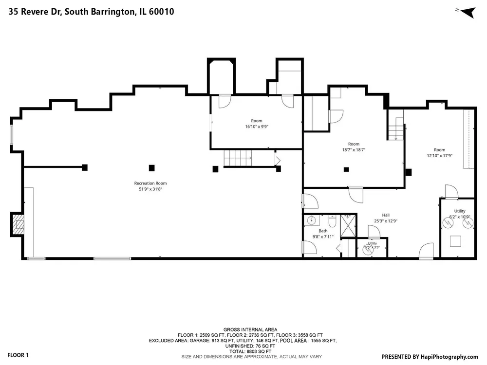 35 Revere Dr, South Barrington, IL 60010