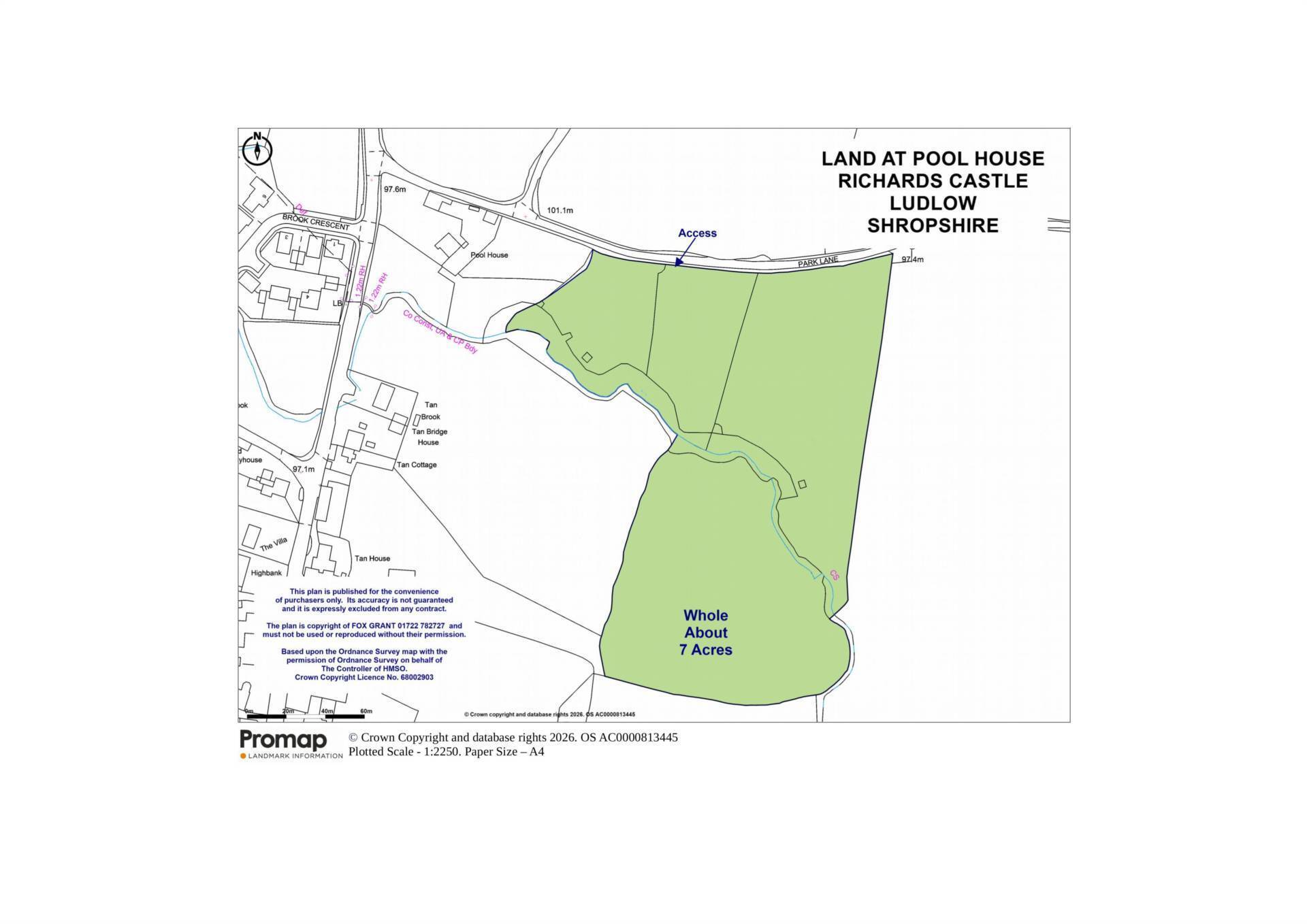 Land at Pool House, Richards Castle, Nr Ludlow, Shropshire. Image 3