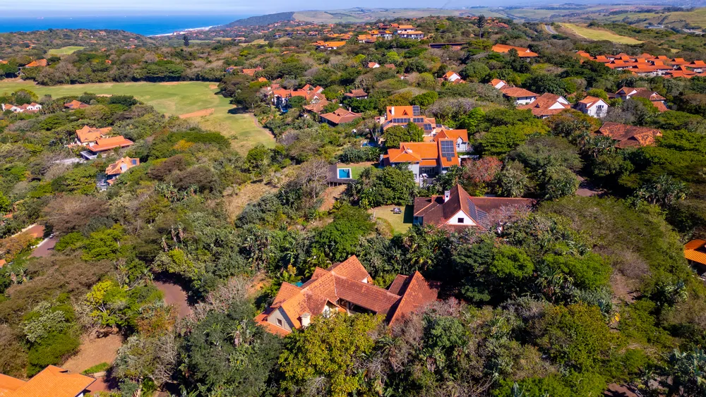 South Africa, KwaZulu Natal, Zimbali Estate, Club Drive, 38