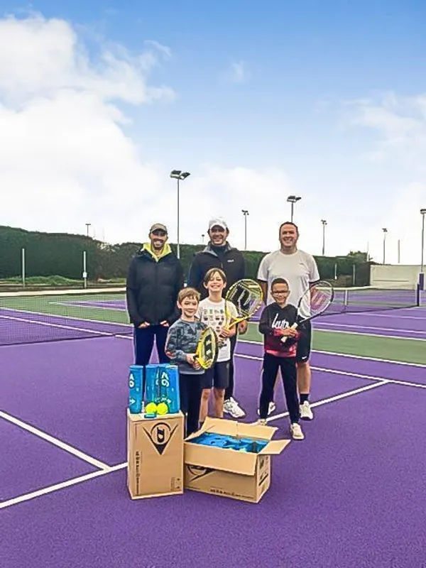 Chris Davies Estate Agents Donate £250 Of Tennis Balls