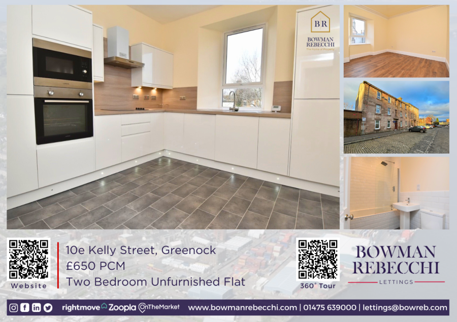 New To Market 10e Kelly Street, Greenock Bowman Rebecchi Letting