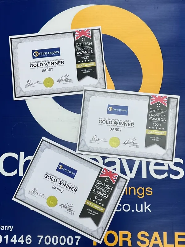 GOLD WINNER  for our Barry office