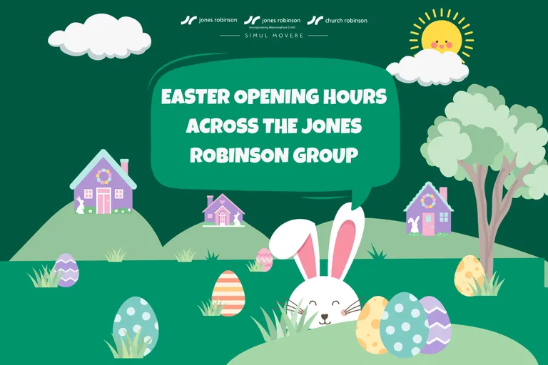 Easter Opening Hours Across the Jones Robinson Group hero