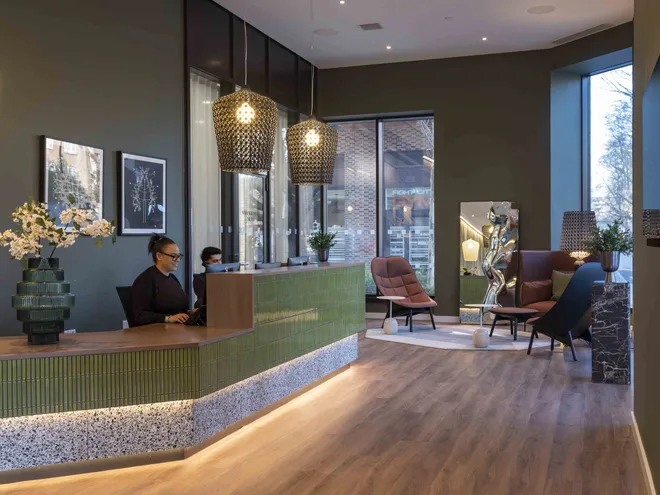 Elephant and Castle Momento concierge space