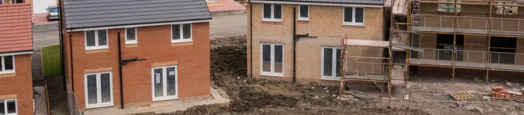 Image of a new build development