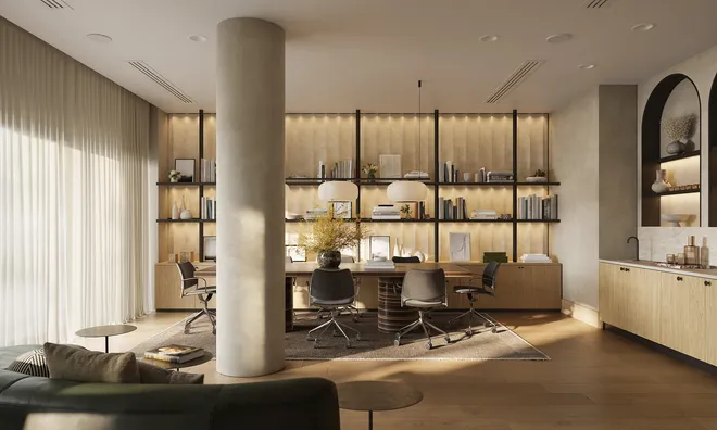 Momento Stratford leasing lounge