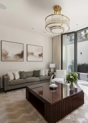 Hamptons New Homes development luxury living room